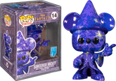 Funko Pop! Fantasia - Sorcerer Mickey Blue Artist Series 80th Anniversary with Pop! Protector #14 - The Amazing Collectables