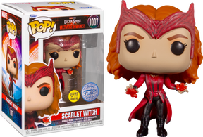 Funko Pop! Doctor Strange in the Multiverse of Madness - Scarlet Witch Glow in the Dark #1007