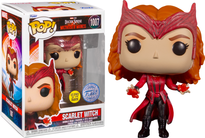Funko Pop! Doctor Strange in the Multiverse of Madness - Scarlet Witch Glow in the Dark #1007