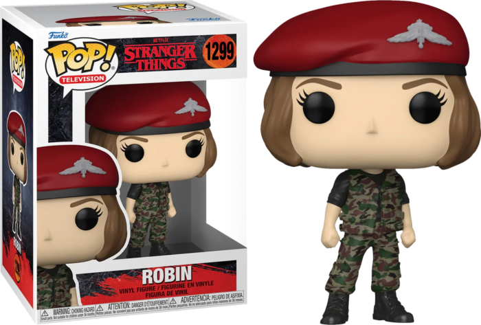 Funko Pop! Stranger Things 4 - Robin in Hunter Outfit #1299