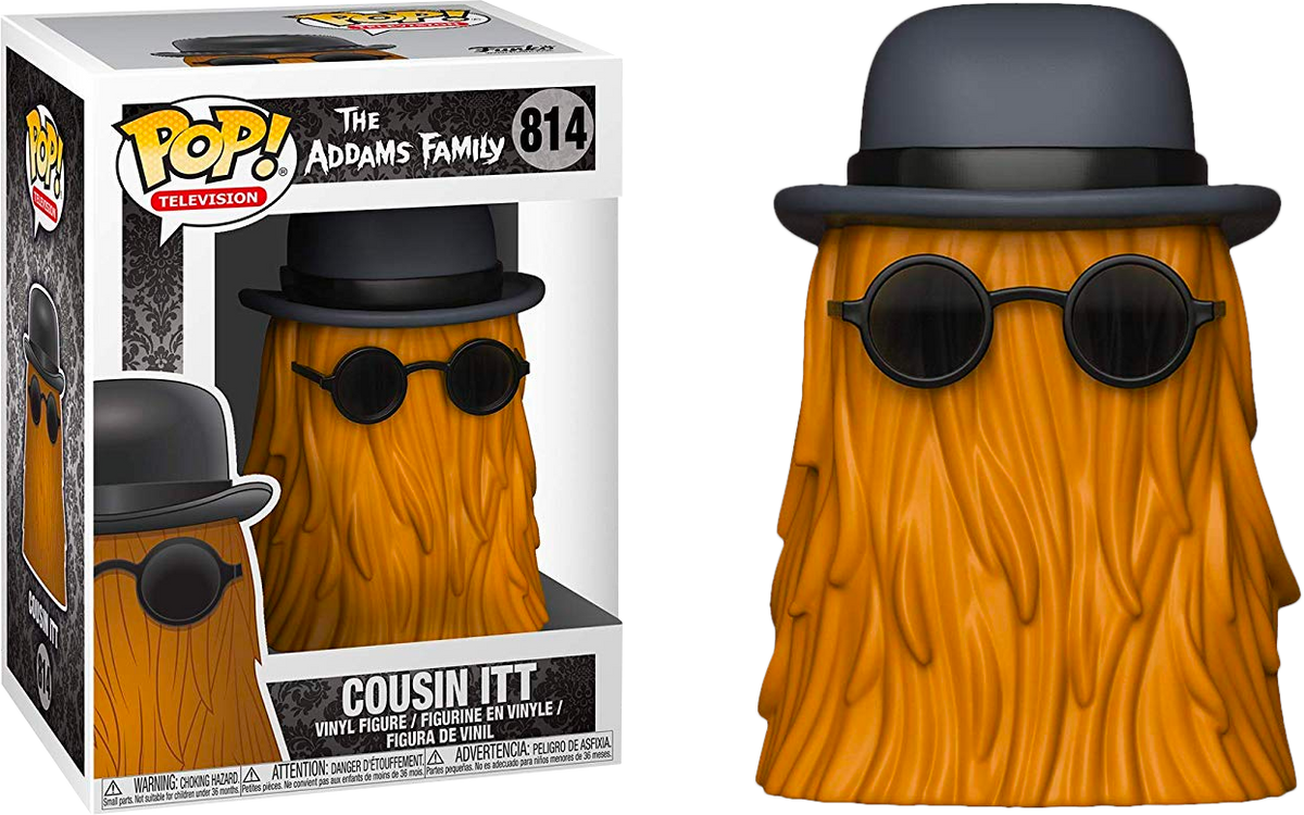 Funko Pop! The Addams Family (1964) - Cousin Itt #814 - The Amazing Collectables