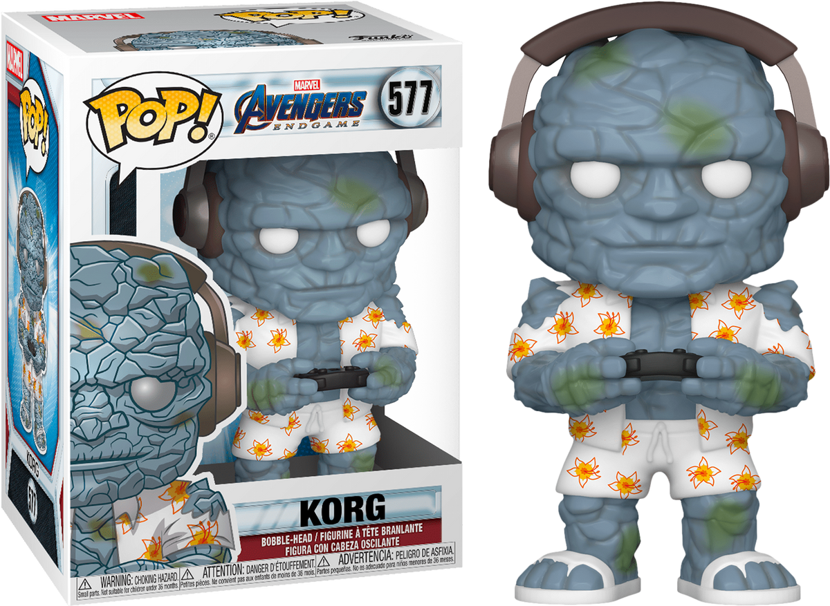 Funko Pop! Avengers 4: Endgame - Gamer Korg #577 - The Amazing Collectables