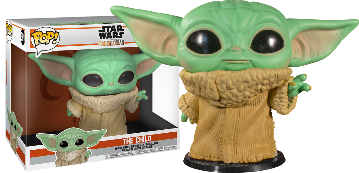 Funko Pop! Star Wars: The Mandalorian – The Child (Baby Yoda) Life-Size 10” - The Amazing Collectables