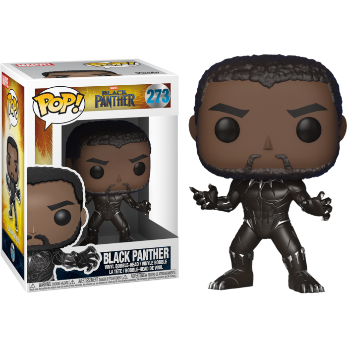 Funko Pop! Black Panther - Black Panther #273 - Chase Chance - The Amazing Collectables