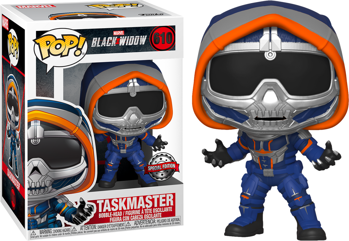 Funko Pop! Black Widow (2020) - Taskmaster with Claws #610 - The Amazing Collectables