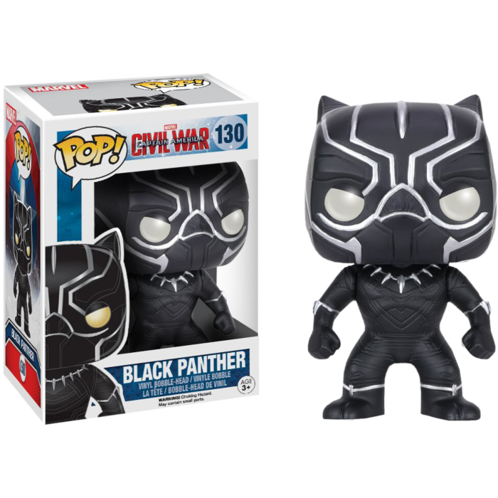 Funko Pop! Captain America: Civil War - Black Panther #130 - The Amazing Collectables
