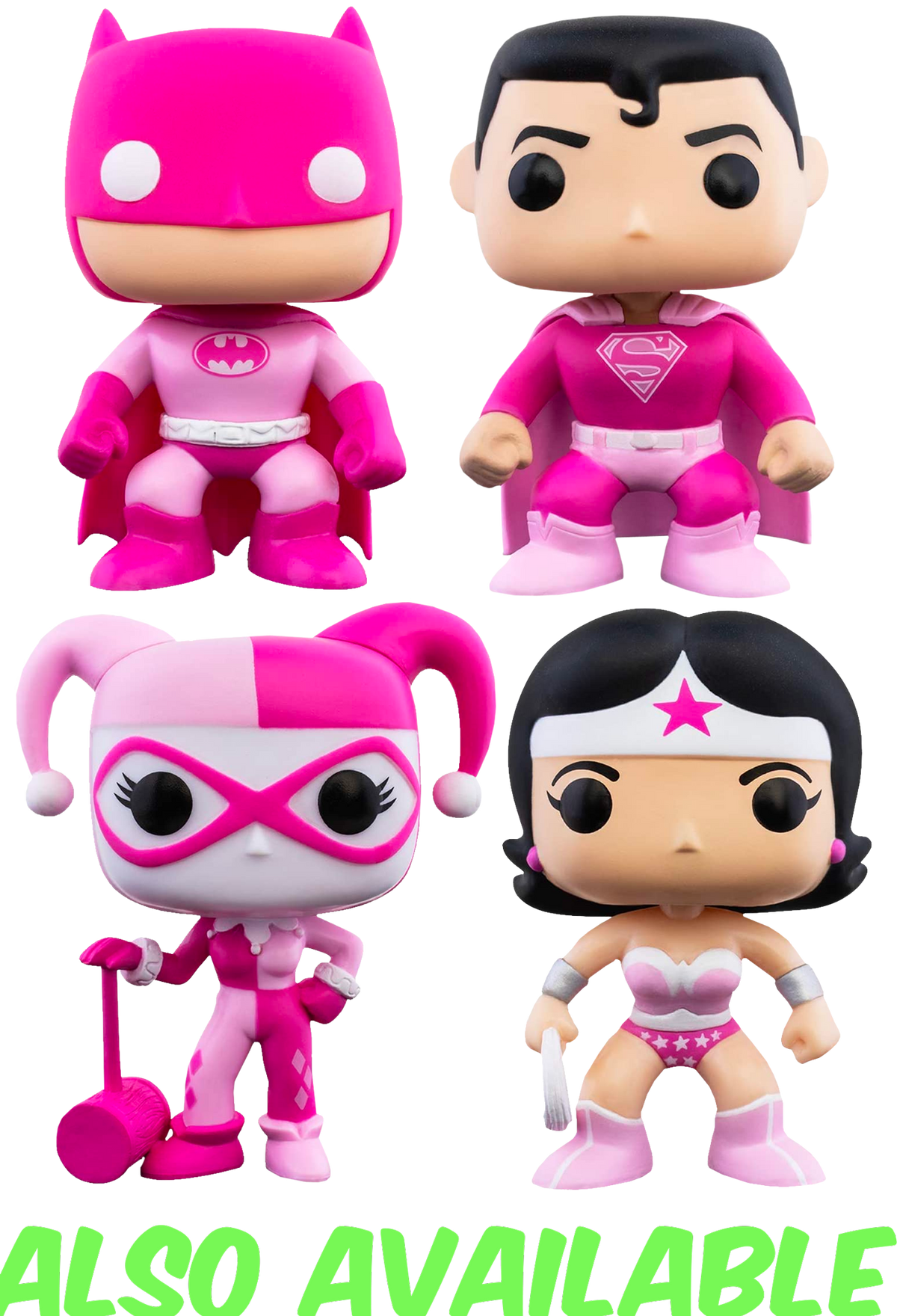 Funko Pop! Wonder Woman - Wonder Woman Breast Cancer Awareness #350 - The Amazing Collectables