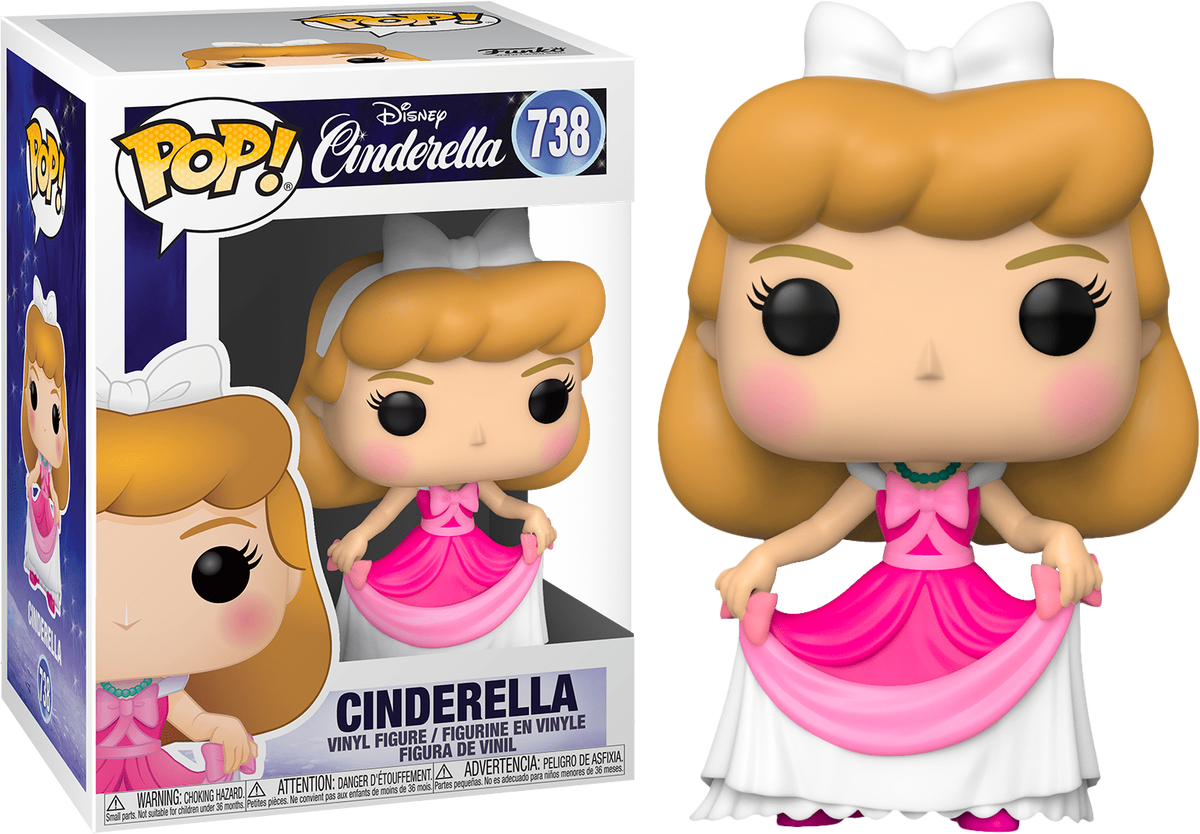 Funko Pop! Cinderella - Cinderella in Pink Dress #738 - The Amazing Collectables