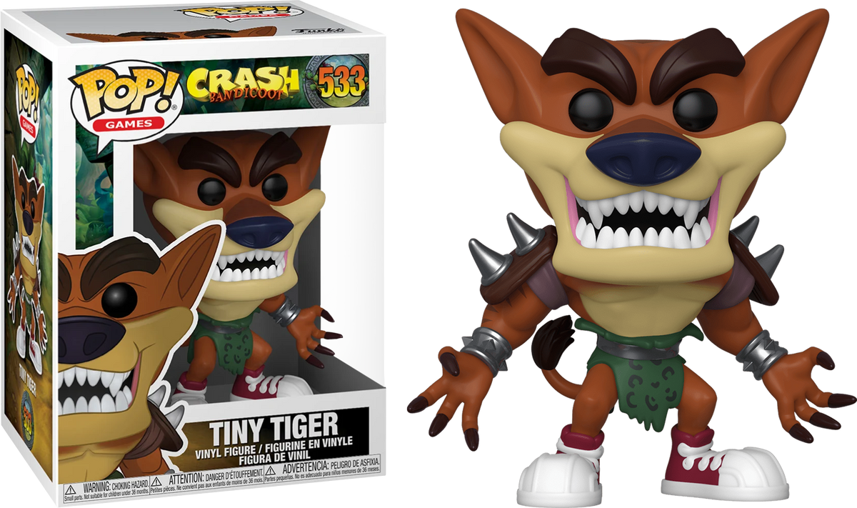Crash bandicoot discount pop figure