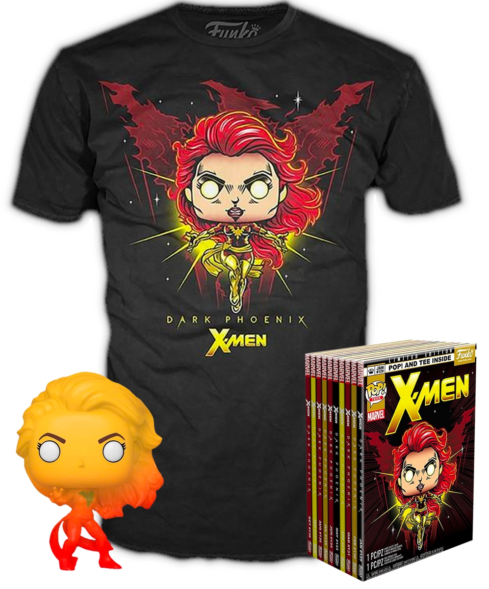 Funko - X-Men - Dark Phoenix Orange Translucent - Vinyl