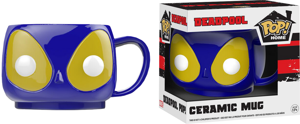 Funko Pop! Home Ceramic Mug - Deadpool - Deadpool Evil Blue - The Amazing Collectables