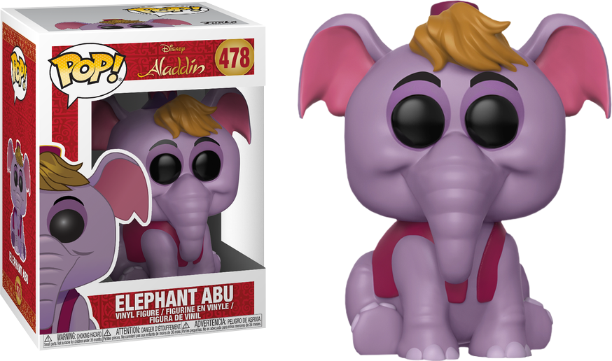 Funko Pop! Aladdin - Elephant Abu #478 - The Amazing Collectables