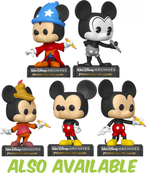 Funko Pop! Walt Disney Archives - Plane Crazy Mickey Mouse 50th Annive