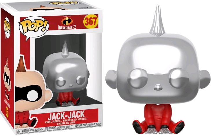 Funko Pop! Incredibles 2 - Jack-Jack Chrome #367 - The Amazing Collectables