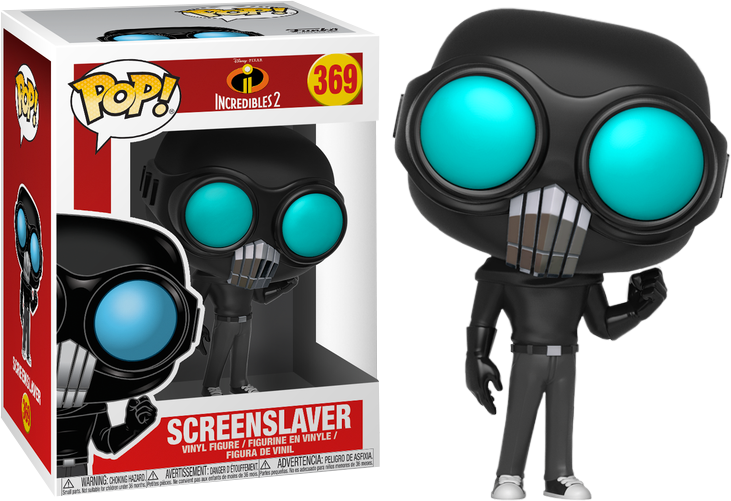 Funko Pop! Incredibles 2 -Screenslaver #369 - The Amazing Collectables