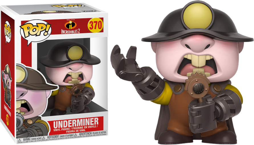 Funko Pop! ncredibles 2 - The Underminer #370 - The Amazing Collectables