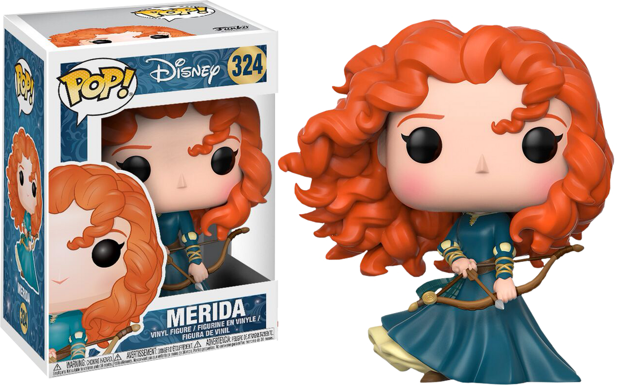 Funko Pop! Brave - Merida Disney Princess #324 - The Amazing Collectables