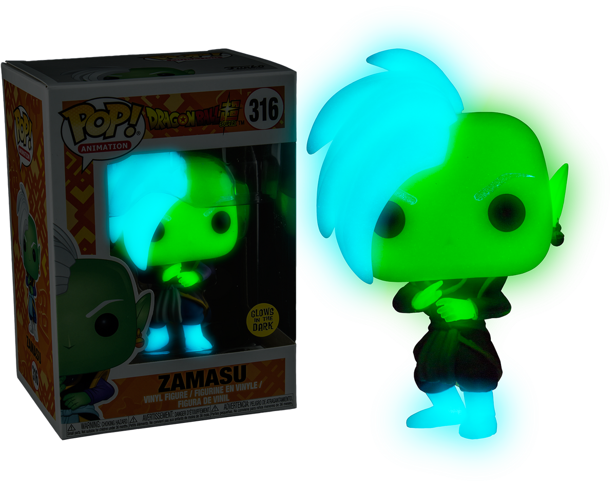 Funko Pop! Dragon Ball Super - Zamasu Glow in the Dark #316 - The Amazing Collectables