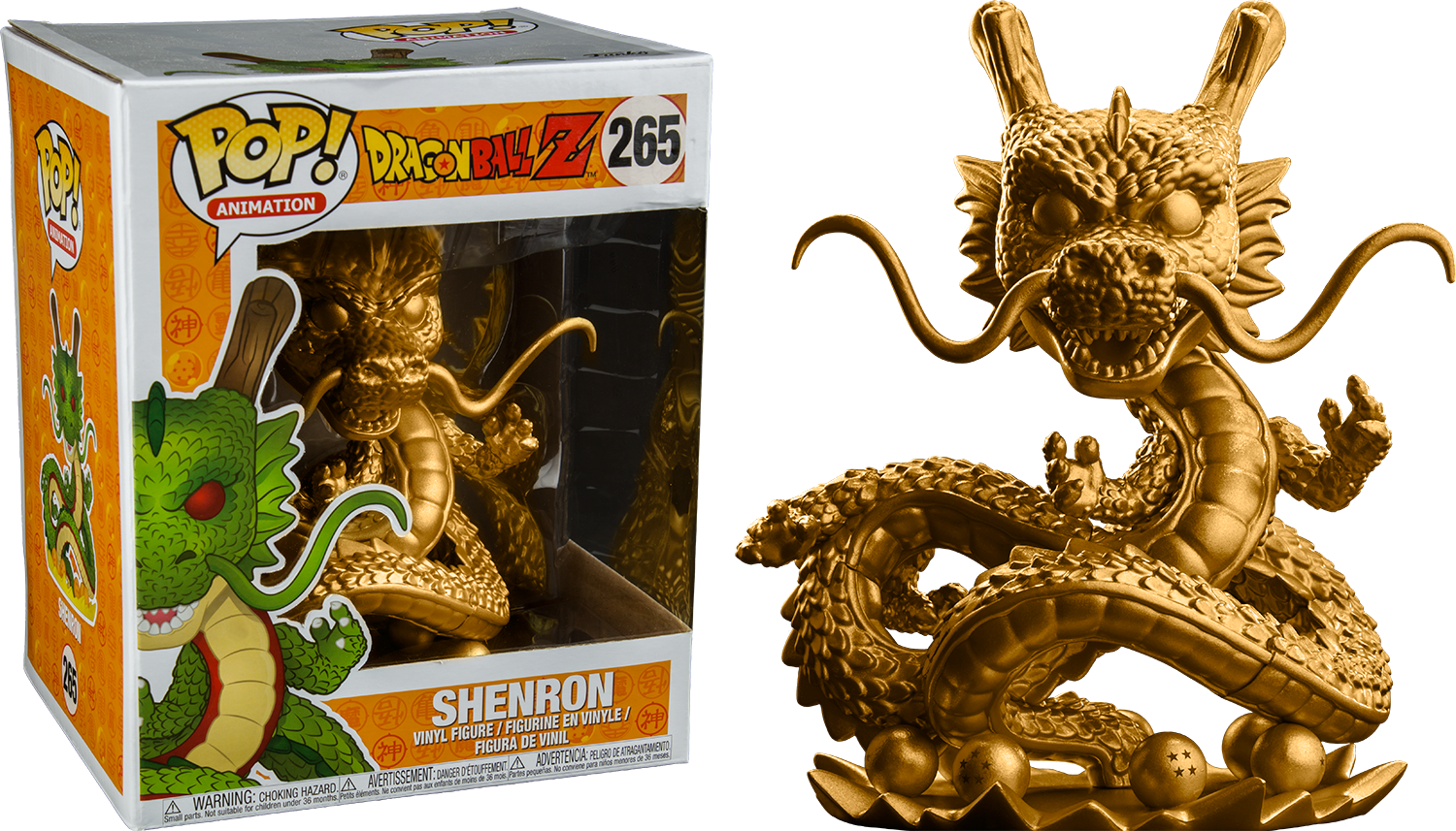 Funko Pop! Dragon Ball Z - Shenron Gold 6" Super Sized #265