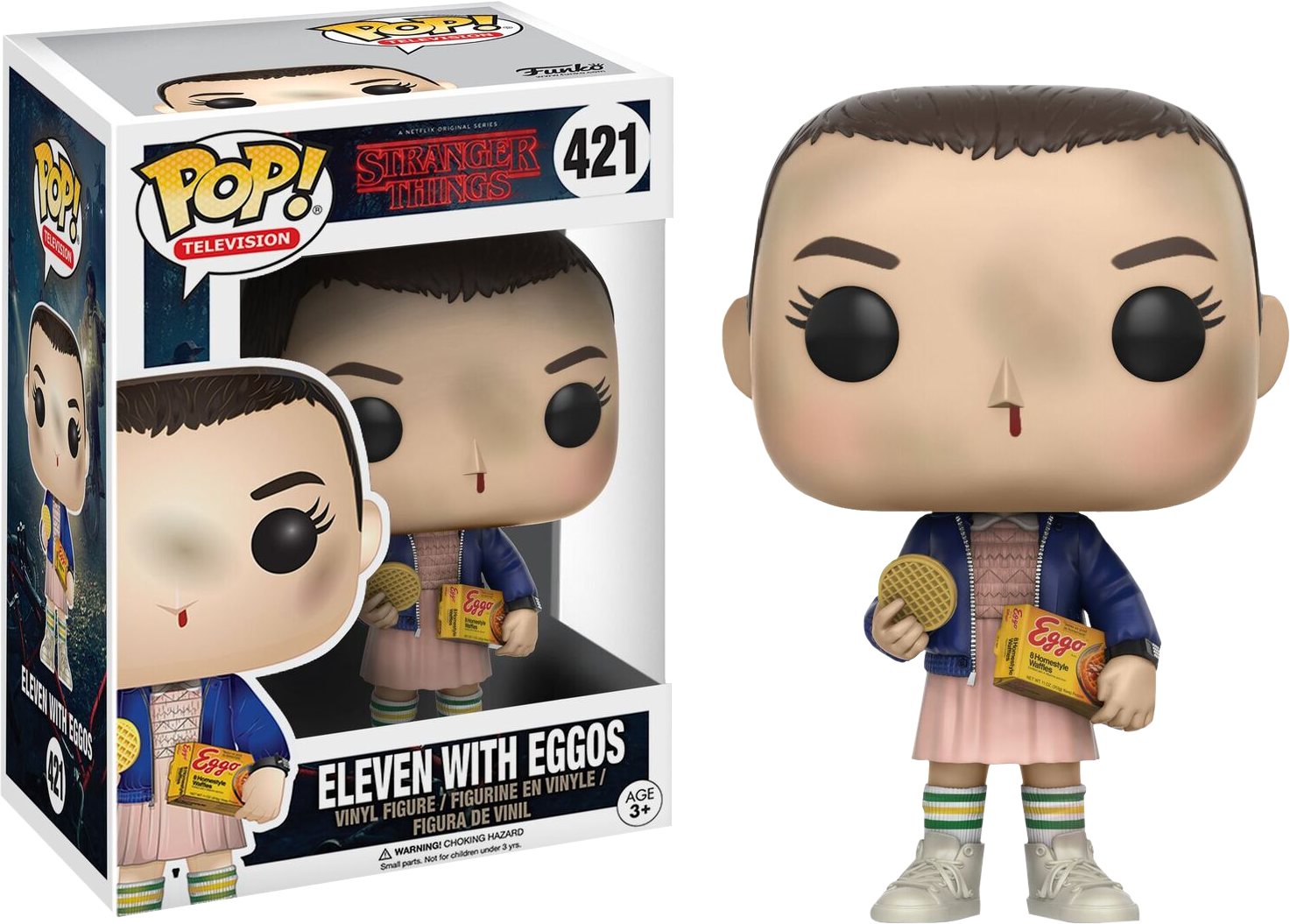 Funko Pop! Stranger Things - Eleven with Eggos #421 - Chase Chance