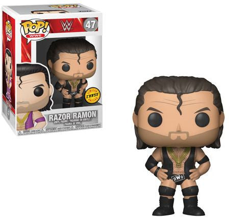 Funko Pop! WWE - Razor Ramon #47 - Chase Chance - The Amazing Collectables