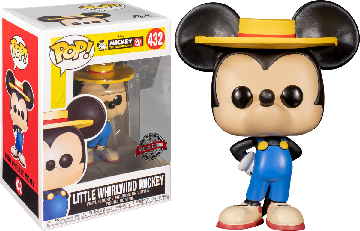 Funko Pop!  Disney - Little Whirlwind Mickey Mouse 90th Anniversary #432 - The Amazing Collectables