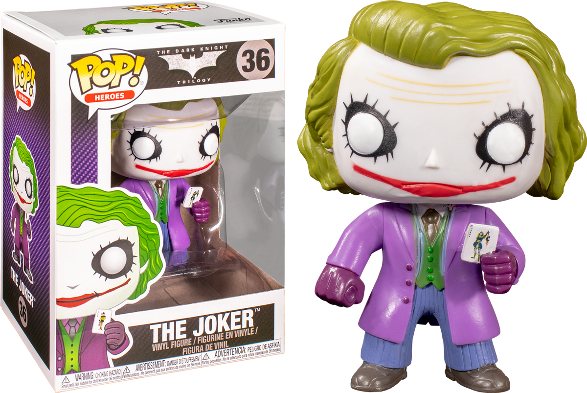 Funko Pop! Batman: The Dark Knight - The Joker #36 - The Amazing Collectables