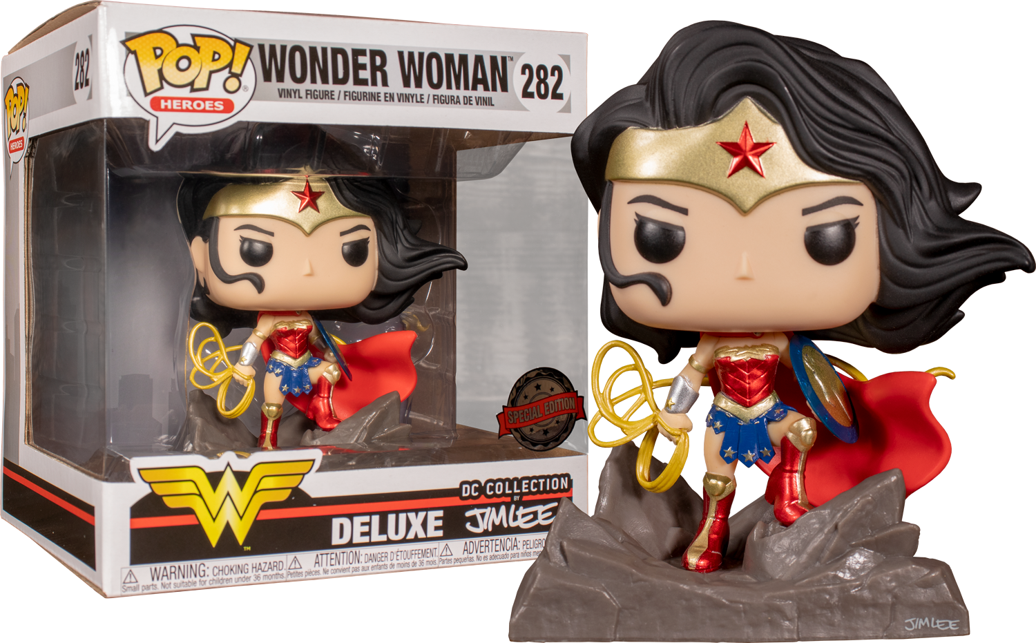 Funko Pop! Wonder Woman - Wonder Woman Jim Lee Collection Deluxe #282