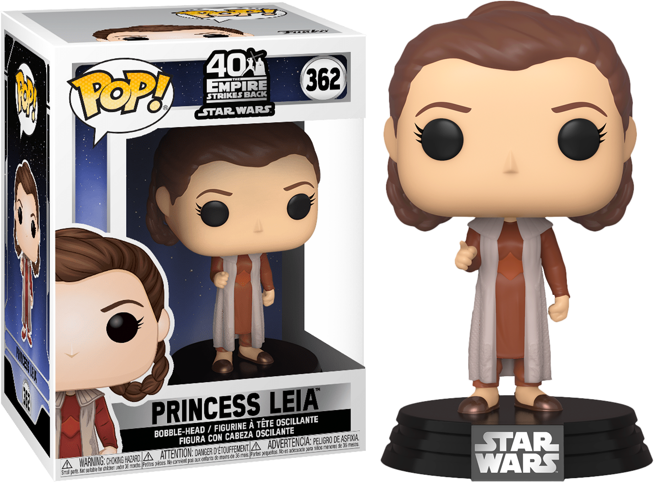 Princess leia hot sale pop figure