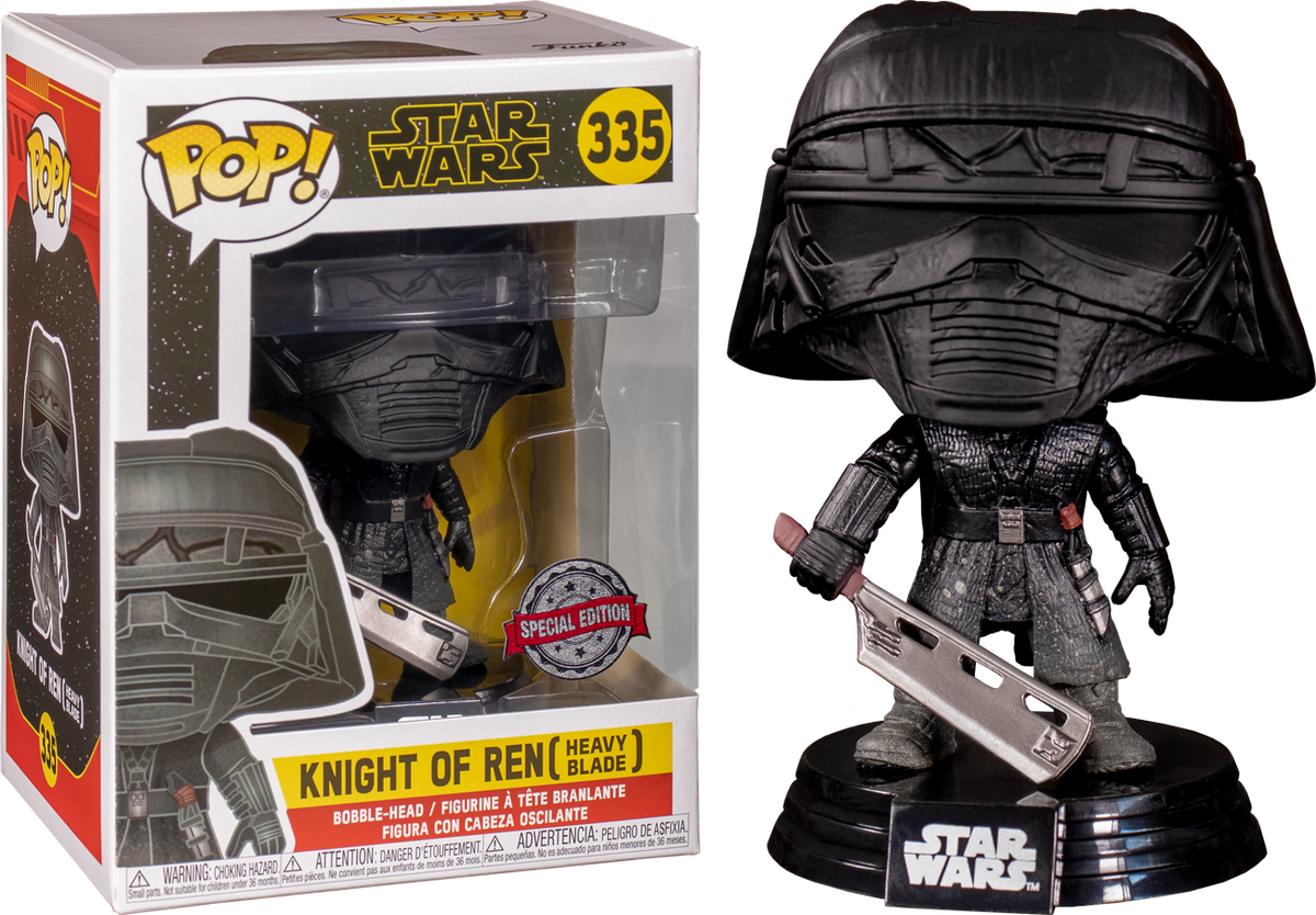 Funko Pop! Star Wars Episode IX: The Rise Of Skywalker - Knight Of Ren with Heavy Blade #335 - The Amazing Collectables