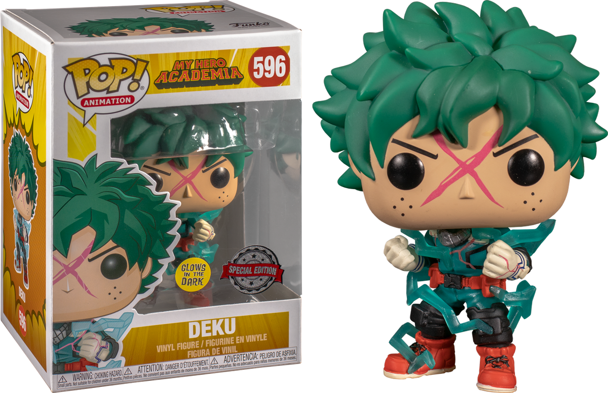 Funko Pop My Hero Academia Deku Full Cowl Glow in the Dark 596