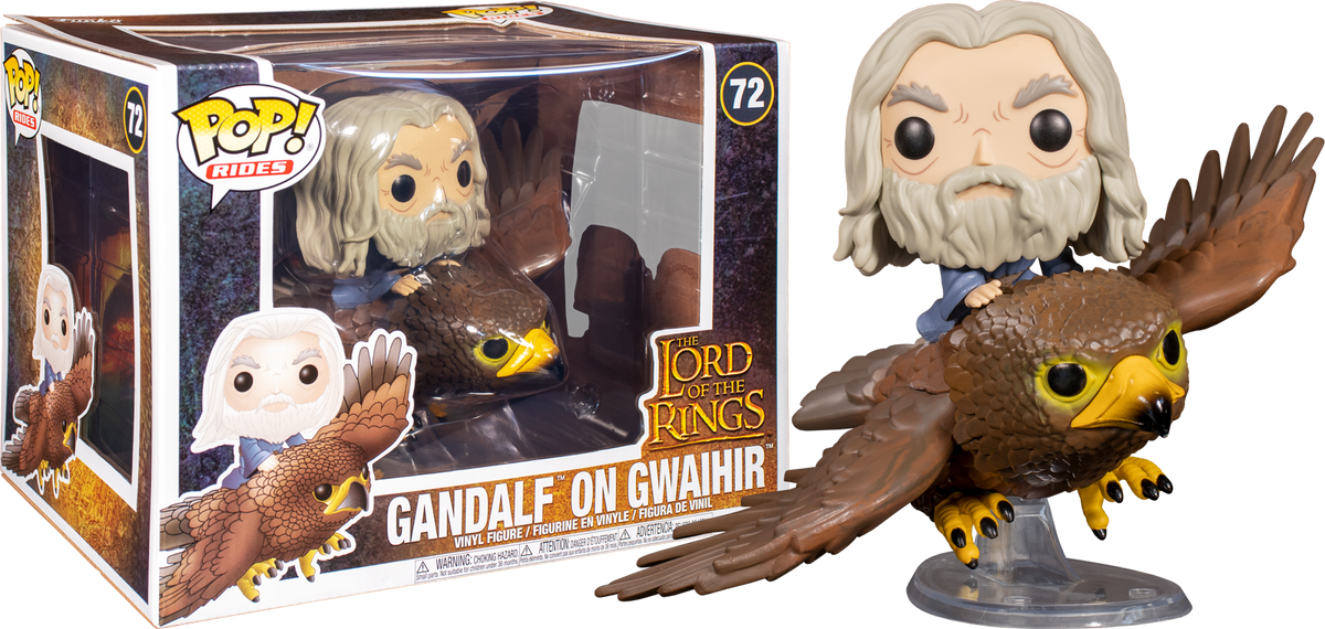 Funko Pop! The Lord Of The Rings - Gandalf with Gwaihir #72 - The Amazing Collectables
