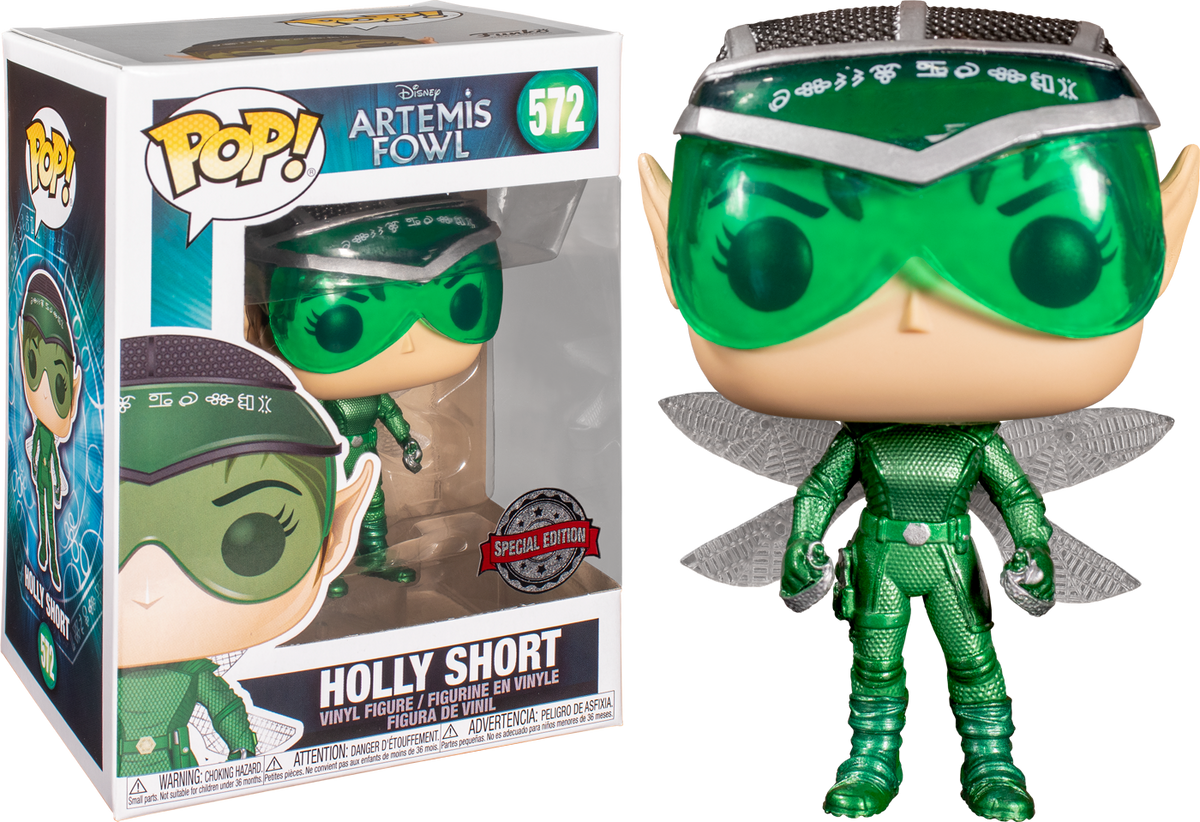 Funko Pop! Artemis Fowl - Holly Short Metallic #572 - The Amazing Collectables