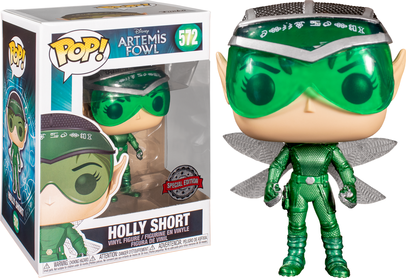 Funko Pop! Artemis Fowl - Holly Short Metallic #572