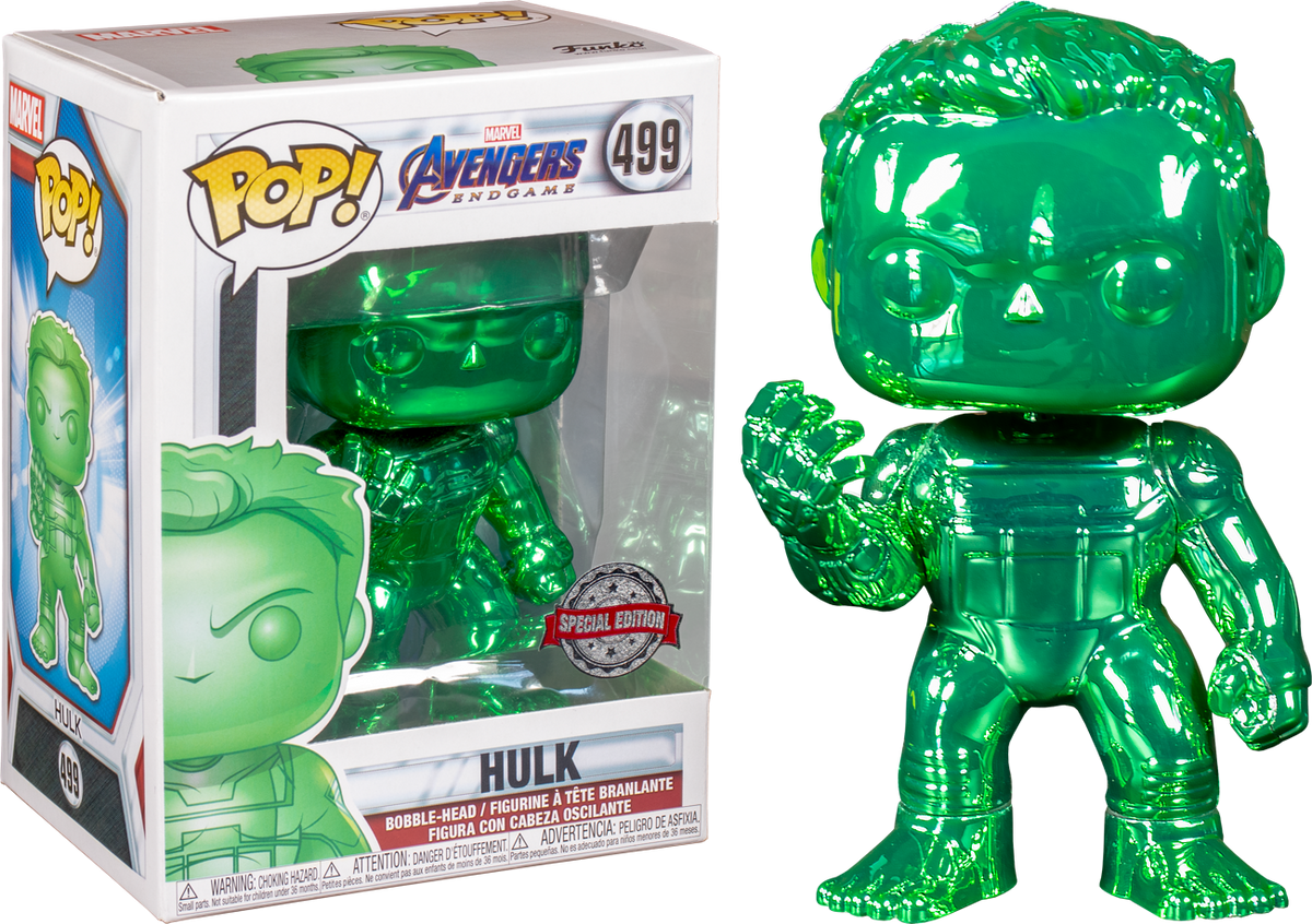 Chrome hulk top funko pop