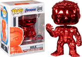 Funko Pop! Avengers 4: Endgame - Hulk with Nano Gauntlet Red Chrome #499 - The Amazing Collectables