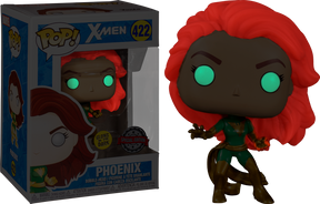 Funko Pop! X-Men - Dark Phoenix in Green Suit Glow in the Dark #422