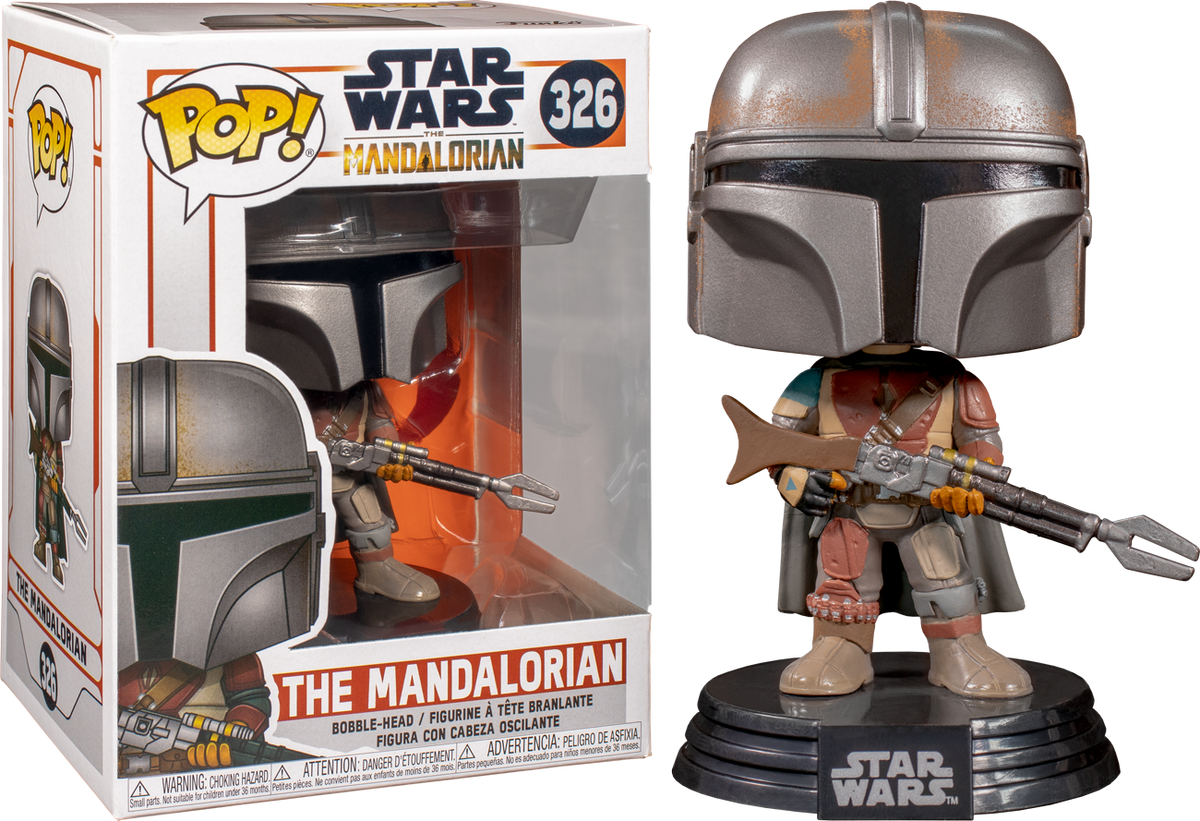 Funko Pop! Star Wars: The Mandalorian - The Mandalorian #326 - The Amazing Collectables