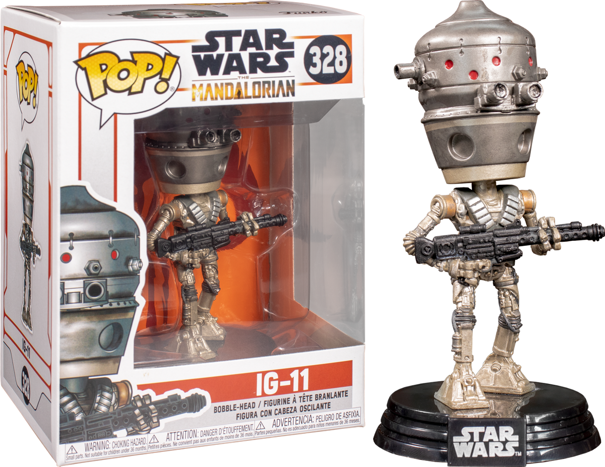 Funko Pop! Star Wars: The Mandalorian - IG-11 #328 - The Amazing Collectables