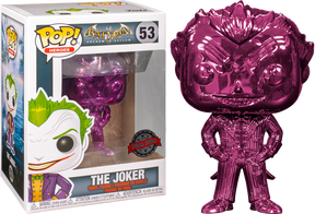 Funko Pop! Batman: Arkham Asylum - The Joker Chrome - Bundle (Set of 4) - The Amazing Collectables