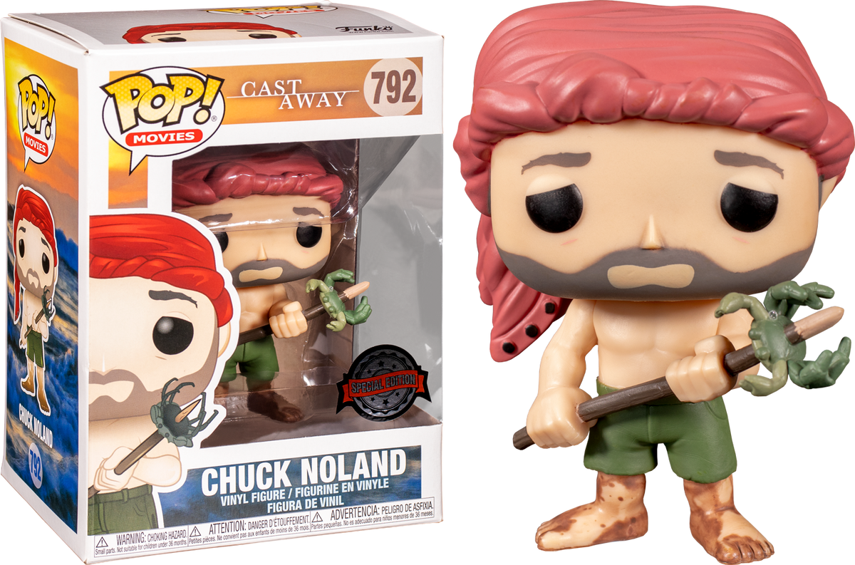 Funko Pop!  Cast Away - Chuck Noland with Spear Crab #792 - The Amazing Collectables