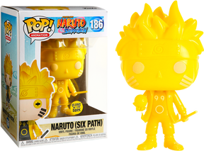 Funko Pop! Naruto: Shippuden - Naruto Six Path Yellow Glow in the Dark #186