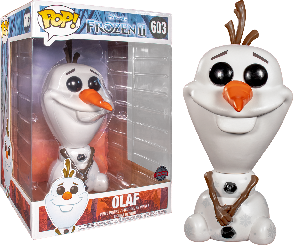 Funko Pop! Frozen 2 - Olaf 10” #603 - The Amazing Collectables
