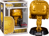 Funko Pop! Star Wars - Princess Leia Metallic Gold #287 - The Amazing Collectables