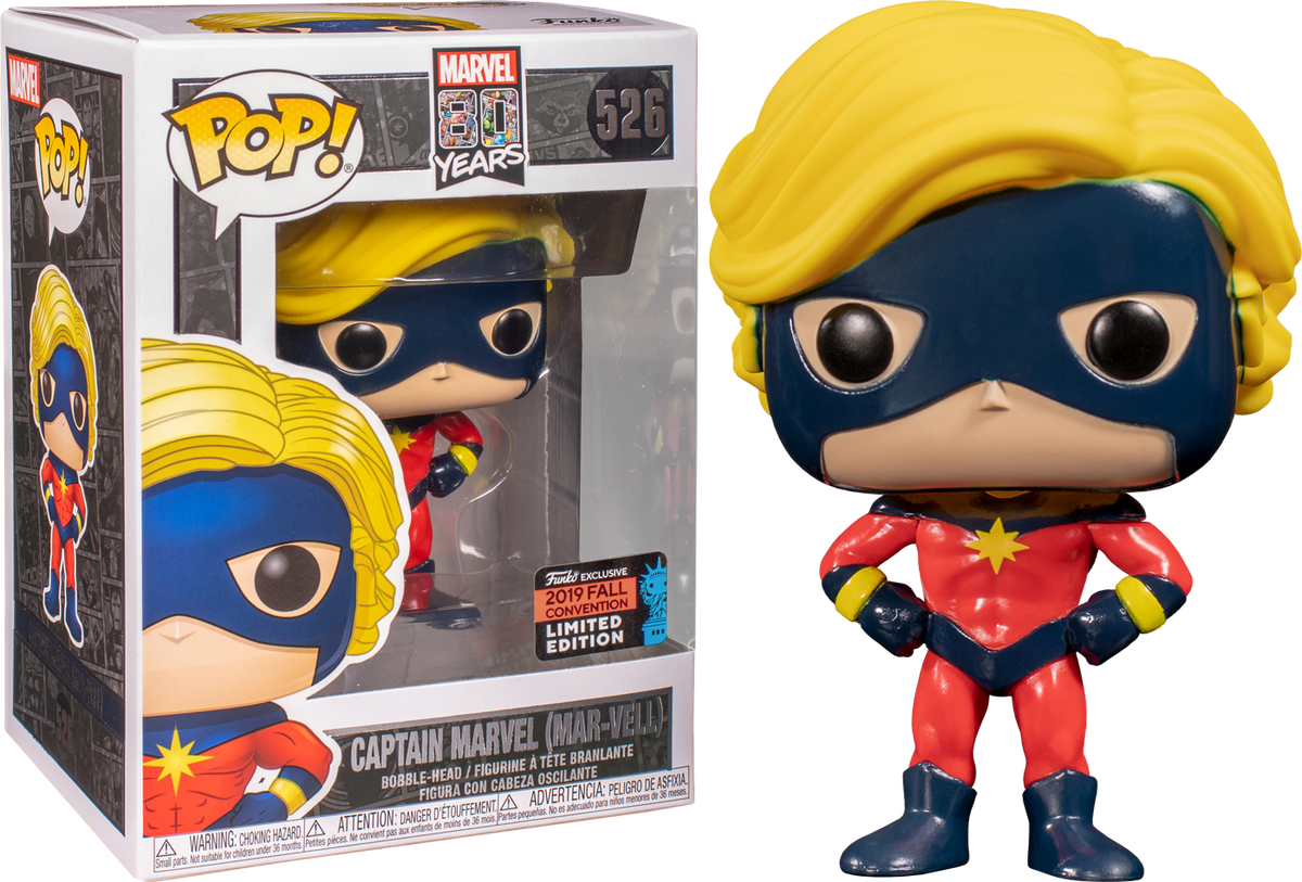 Funko Pop! Captain Marvel - Mar-Vell First Appearance #526 (2019 NYCC Exclusive) - The Amazing Collectables