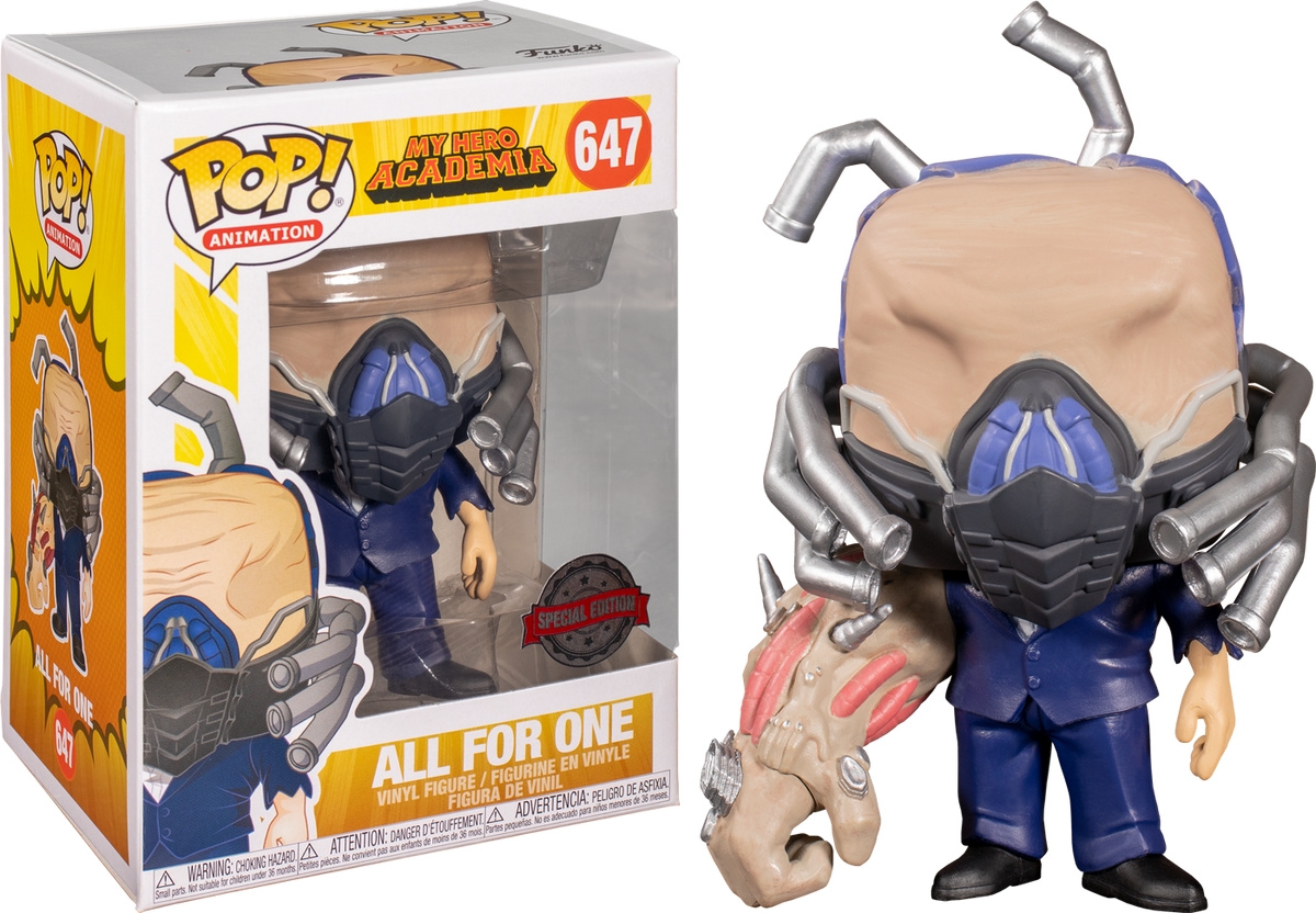 Funko Pop! My Hero Acadamia - All for One Charged #647 - The Amazing Collectables