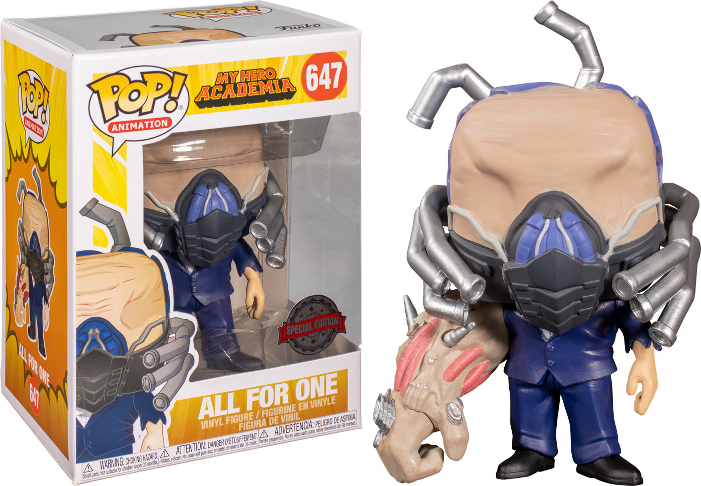 Funko Pop! My Hero Academia - All for One Charged #647