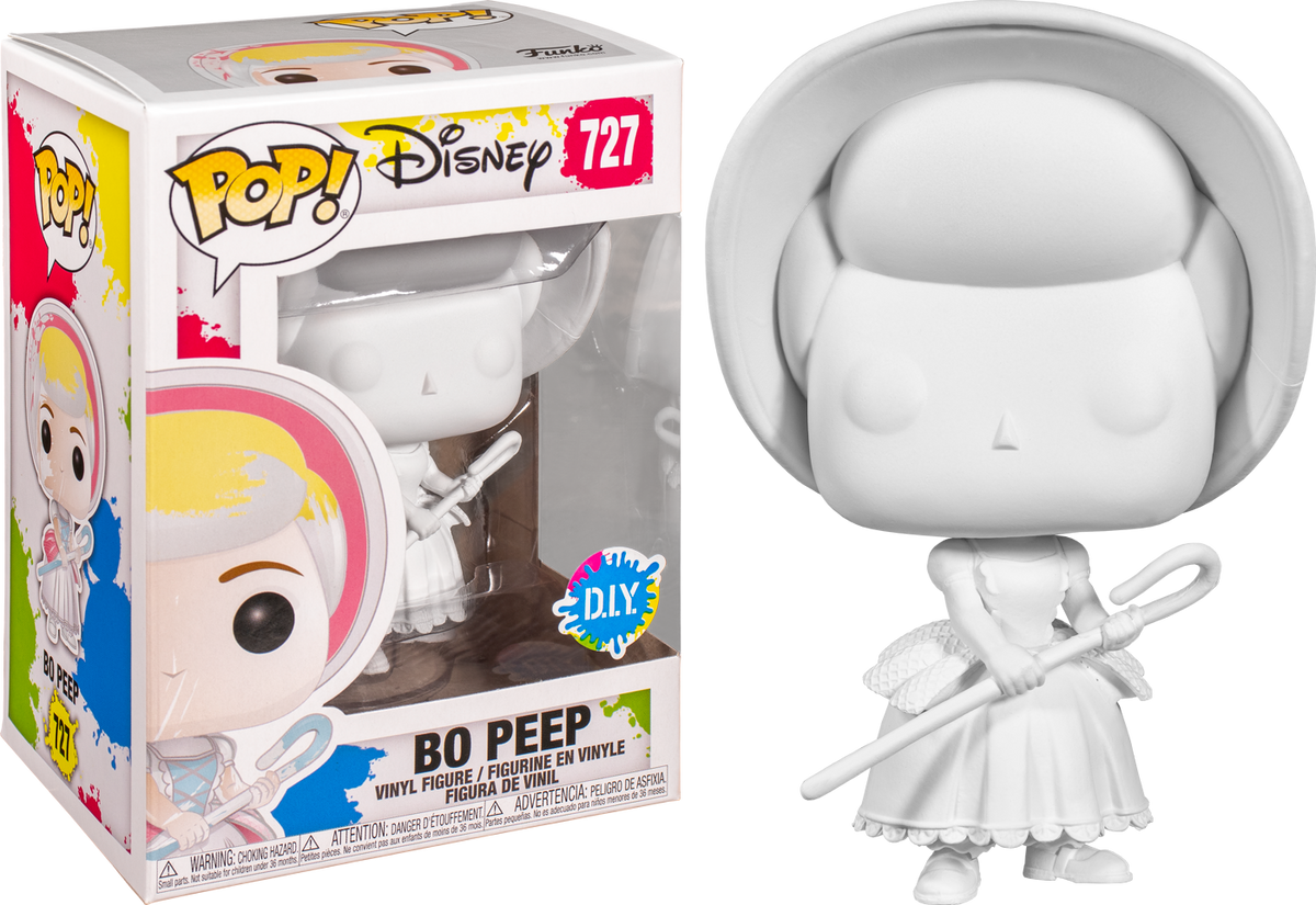  Funko POP! Disney: Toy Story - Bo Peep (Do It Yourself),  Multicolor, 3.75 inches : Funko: Toys & Games