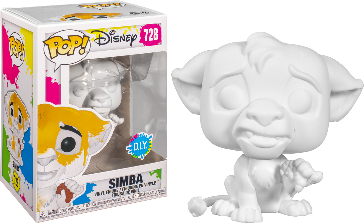 Funko Pop! The Lion King - Simba DIY #728 - The Amazing Collectables