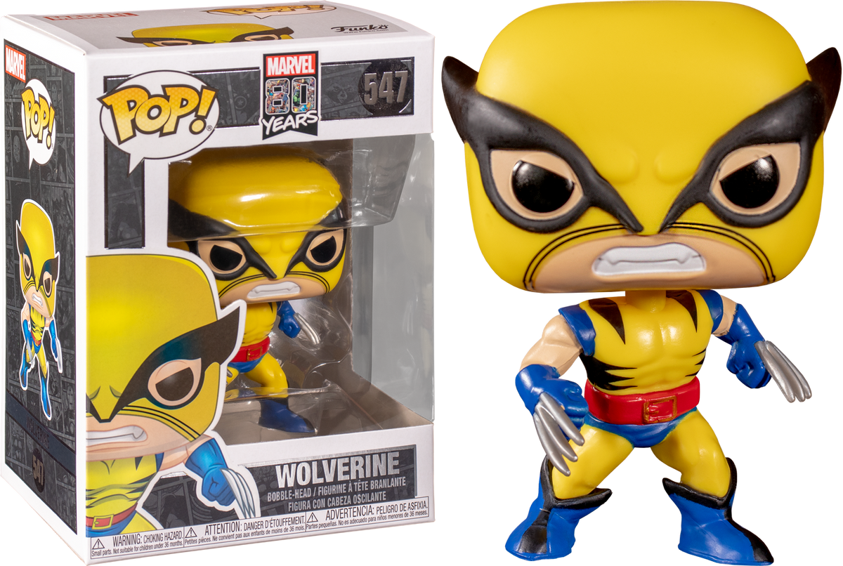 Funko Pop! X-Men - Wolverine First Appearance 80th Anniversary #547 - The Amazing Collectables